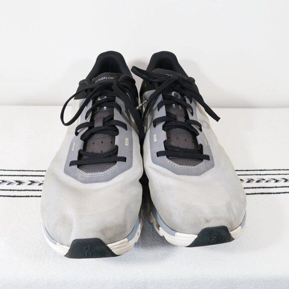 On Running Athletic Shoes - Black, Gray, White - Picture 4 of 15